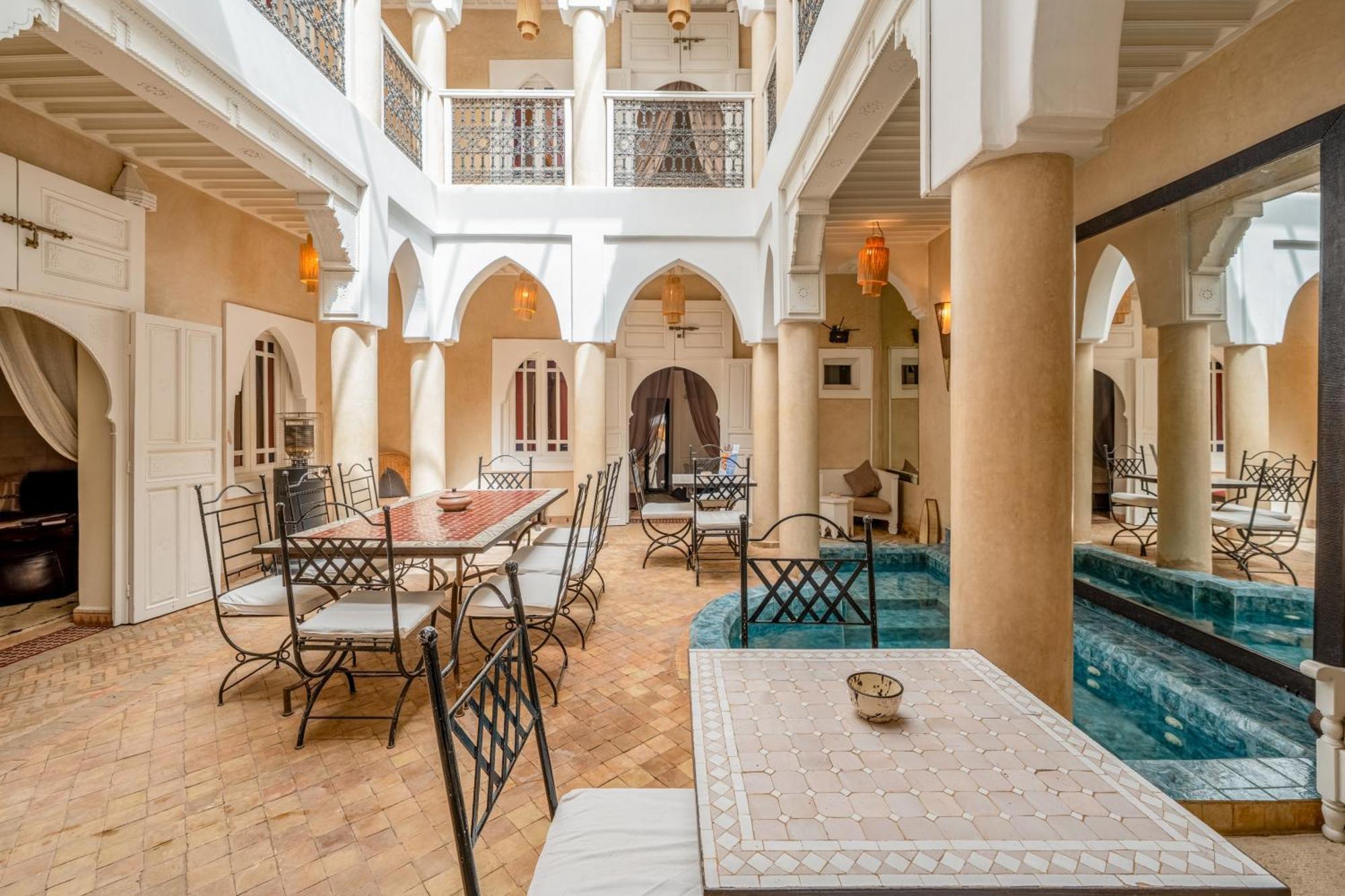 Riad Awinati Location Privatisee ,Piscine Chauffee , Beau Rooftop Марракеш Экстерьер фото